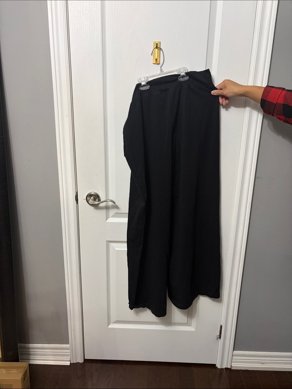 Offline by Aerie Black Women's wide leg jogger